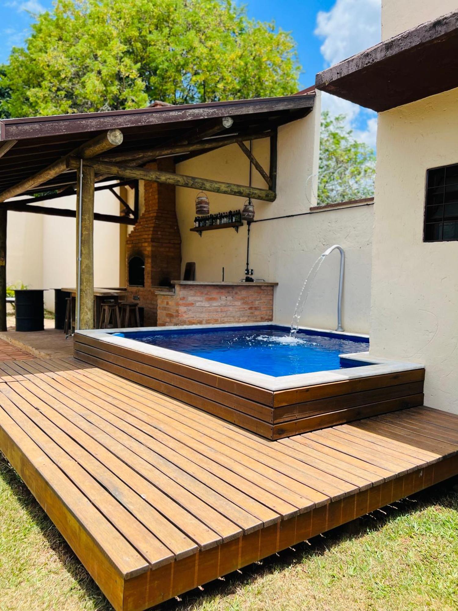 Espaco Ranchao Com Piscina Em Sao Pedro - Sp Экстерьер фото