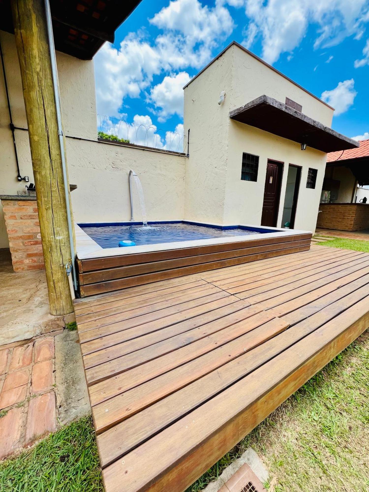 Espaco Ranchao Com Piscina Em Sao Pedro - Sp Экстерьер фото